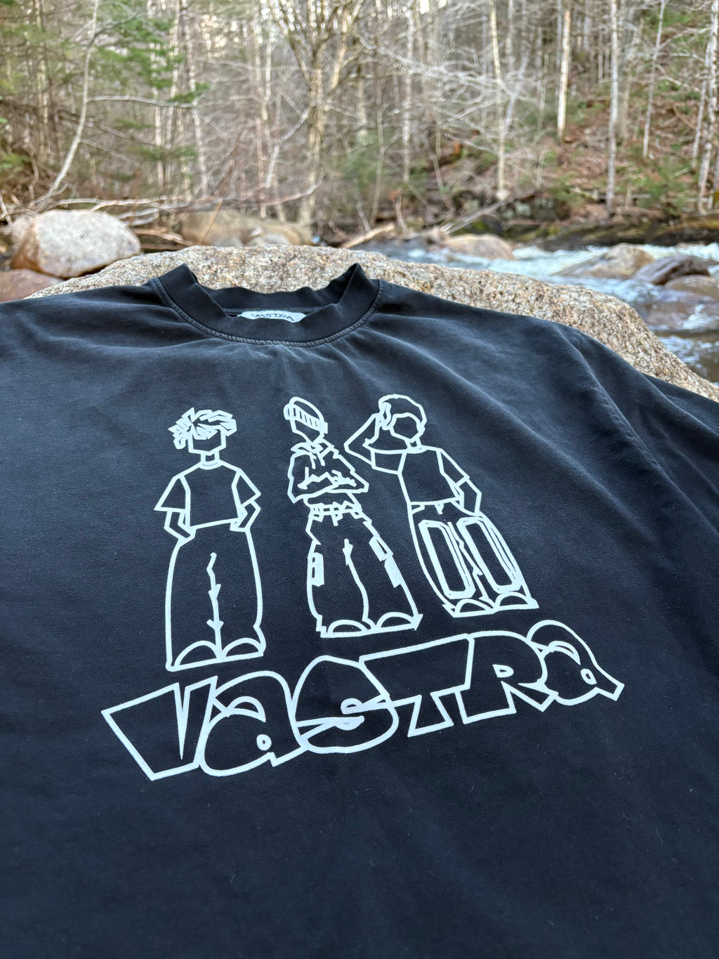 T-shirt and Jorts Bundle (Black and Blue)