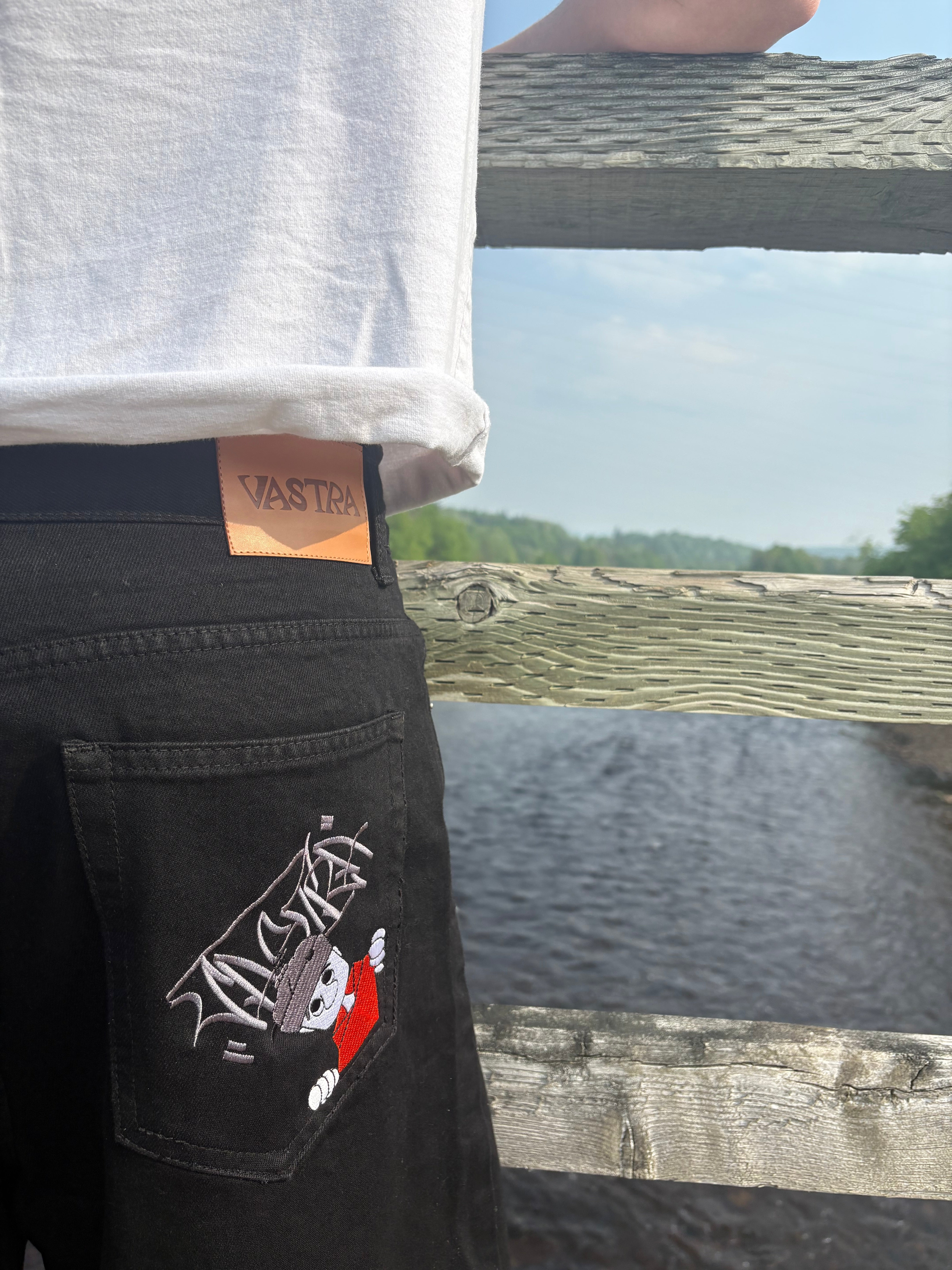 Black - Jorts – Vastra