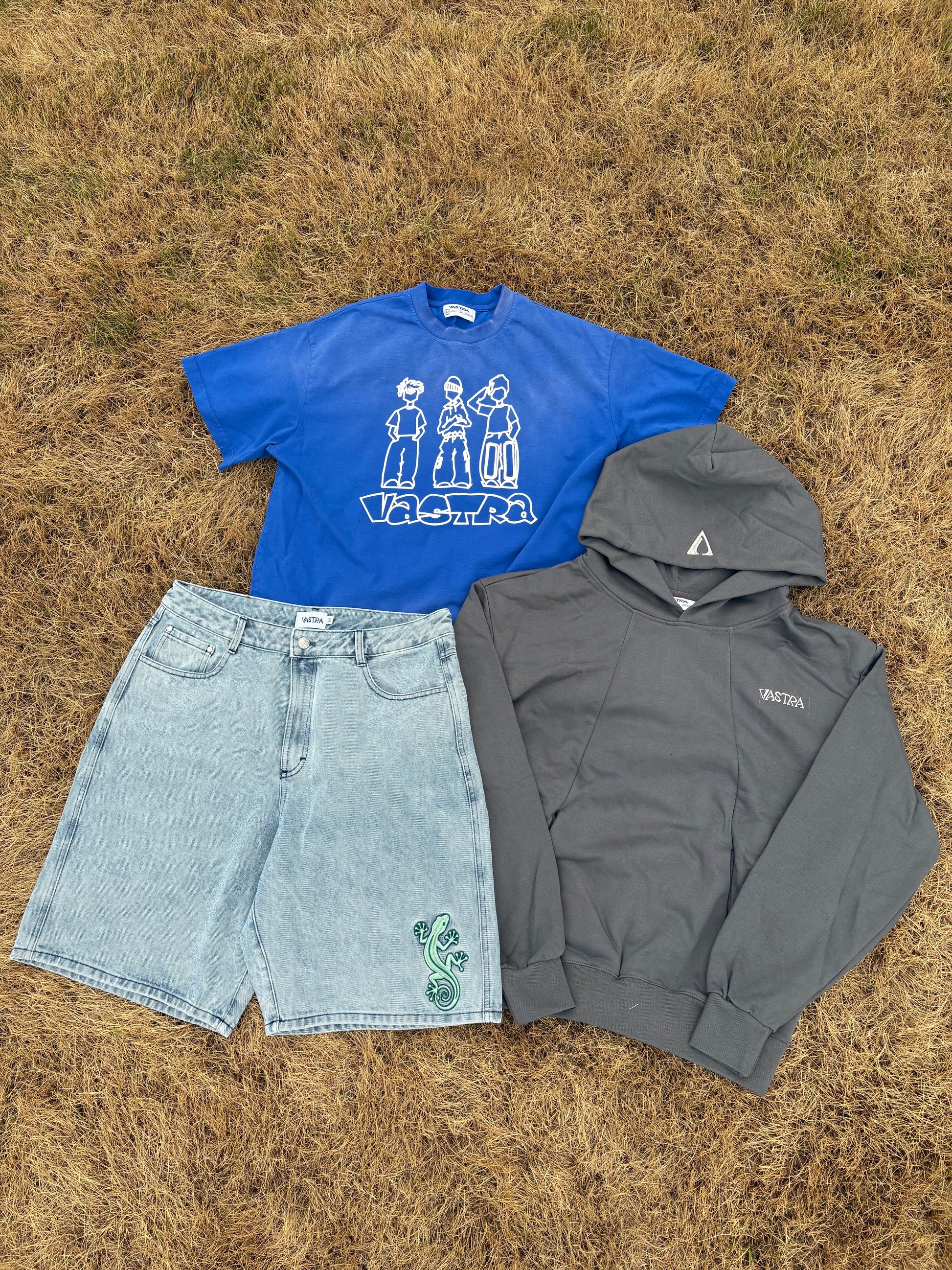 The Summer Kit (Jorts + Tee + Hoodie)