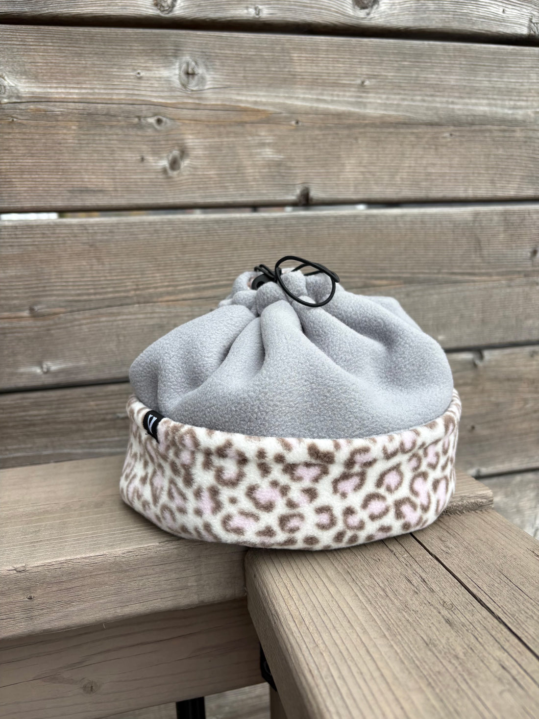 Pink/grey Cheetah