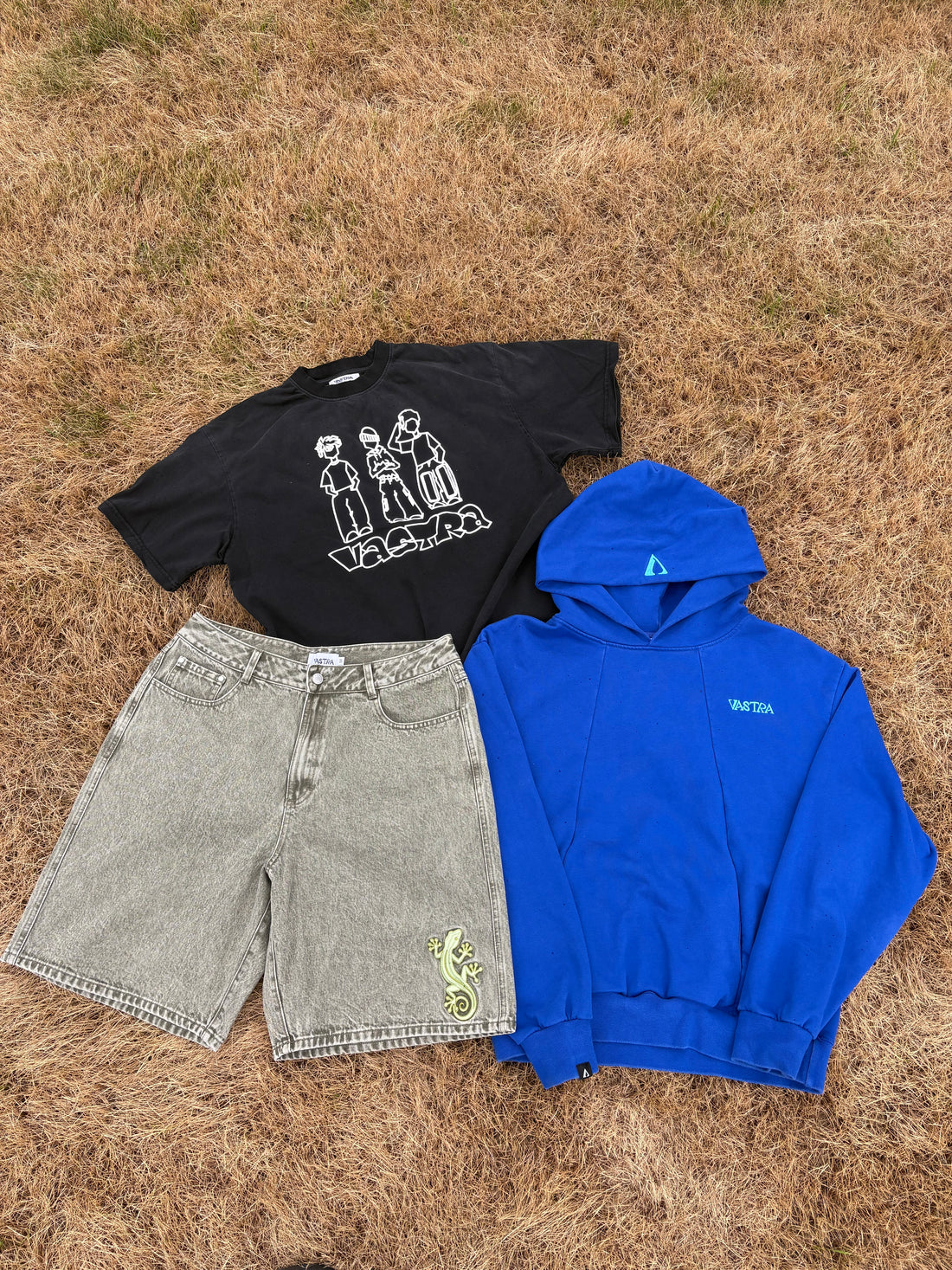 The Summer Kit (Jorts + Tee + Hoodie)